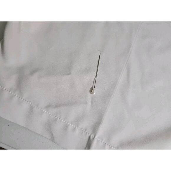 Adidas ClimaLite Khaki/Gray Flat Front Golf Shorts Men's Size 38. - Picture 8 of 10